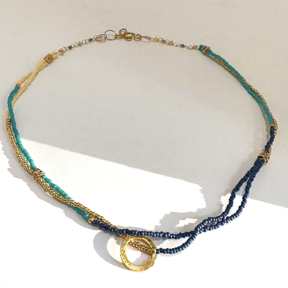 JAFuta + Heishi turquoise